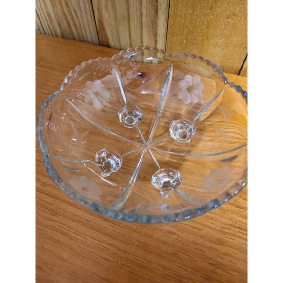 Vintage Harvest Clear Fruit Bowl by Colony Glass - Picture 6 of 8